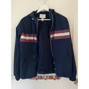 Navy Blue Windbreaker